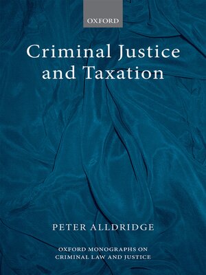 cover image of Criminal Justice and Taxation